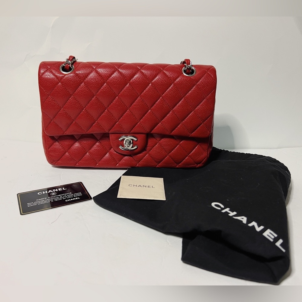 100% Authentic Chanel Timeless/ Classique Leather Bag